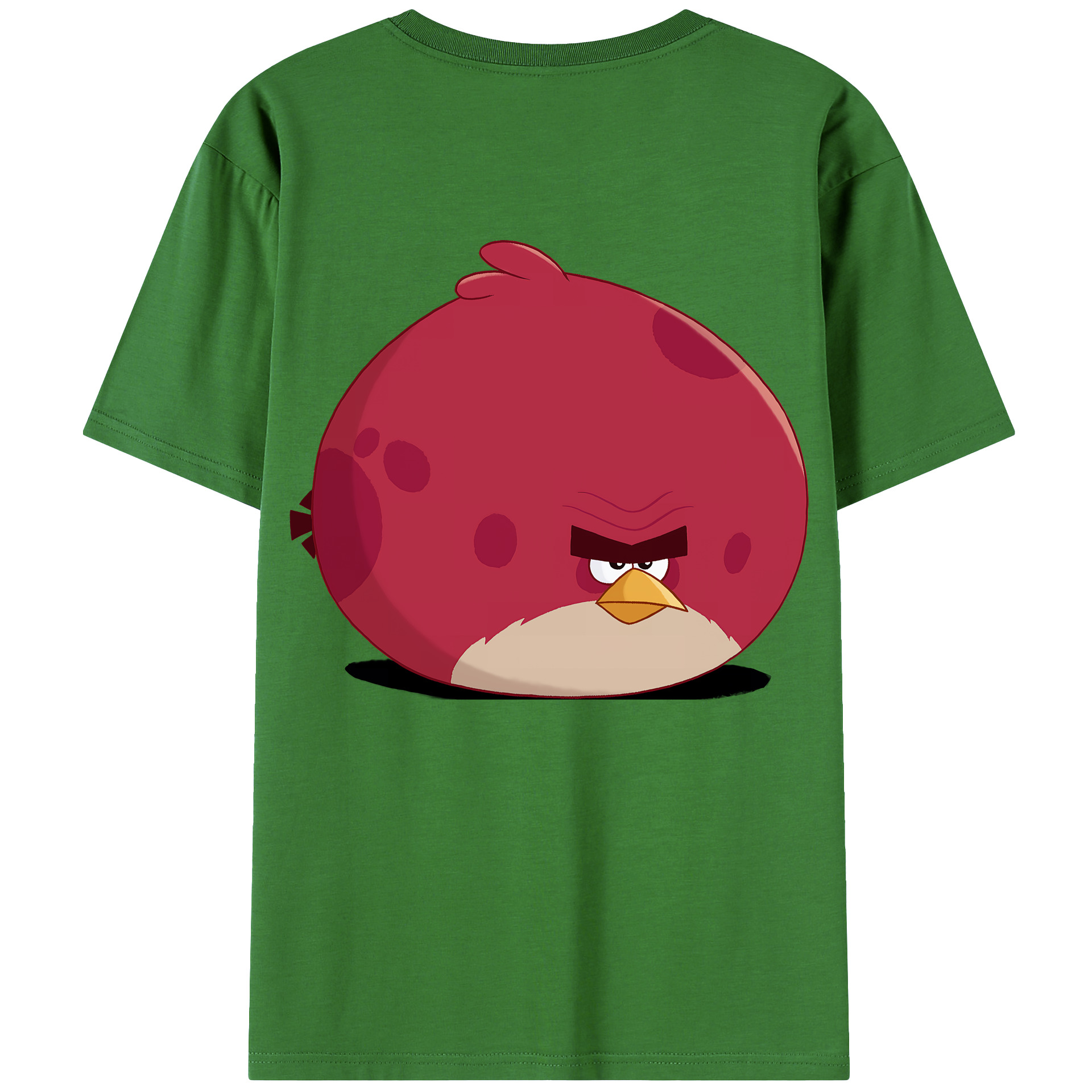 （画像用） Angry Birds アングリーバード レディース半袖Tシャツ(バックプリント)